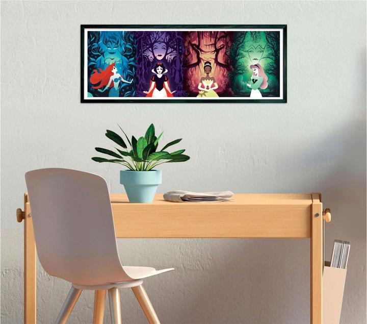 Image du produit Clementoni Puzzle panoramique Disney Prinses, 1000p. (1000 pièces)
