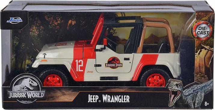 Produktbild Jada Jurassic Park 1992 Jeep Wrangler 1:24