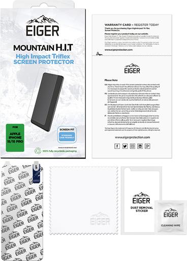 Produktbild Eiger Mountain H.I.T (1 Stk., Apple iPhone 15, Apple iPhone 15 Pro, Apple iPhone 16)