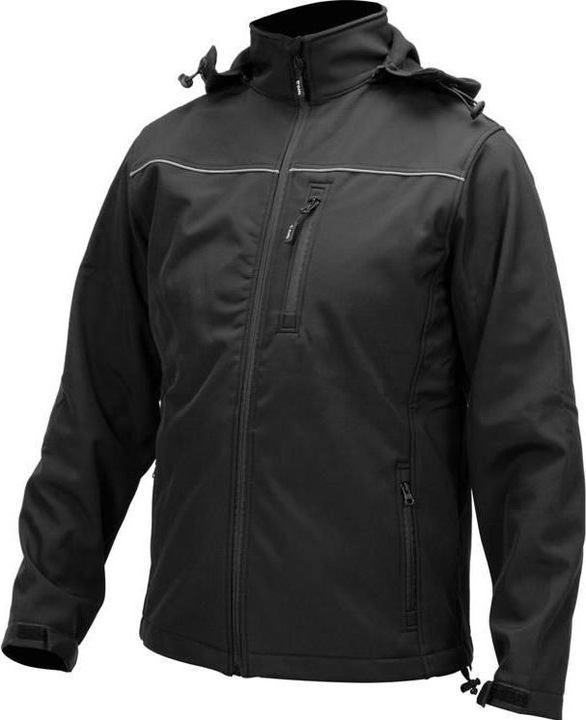Produktbild Yato Kurtka Softshell Z Kapturem Czarna Rozm. S (S)