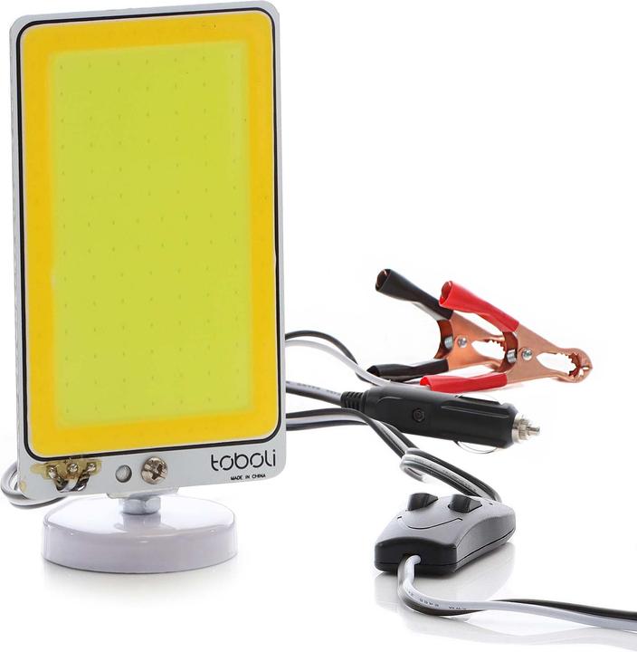 Wiltec Telescopic 12V LED Lamp V1 Light with Magnet Holder for Camping Outdoor Activities Excursions