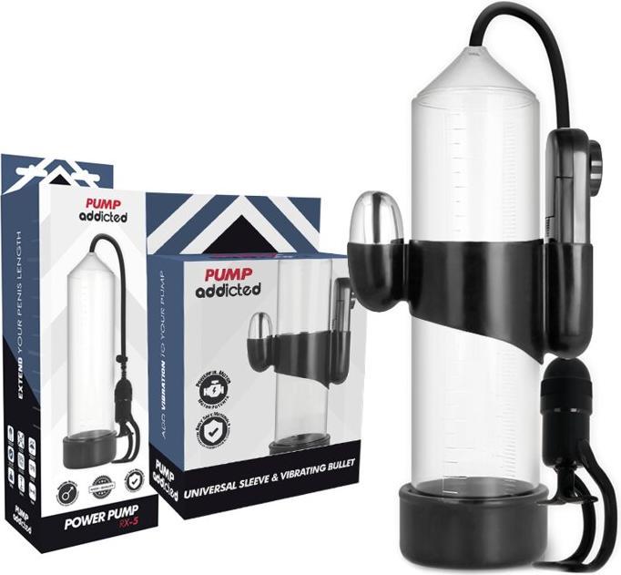 Image du produit Pump Addicted Vibrateur Transparent Rx5