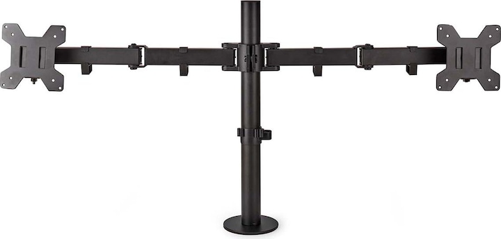 Produktbild Nedis Schreibtisch Monitorhalterung | 2 Bildschirm(e) | 15 - 32 " | 75x75 / 100x100 | Vollbeweglich (32")