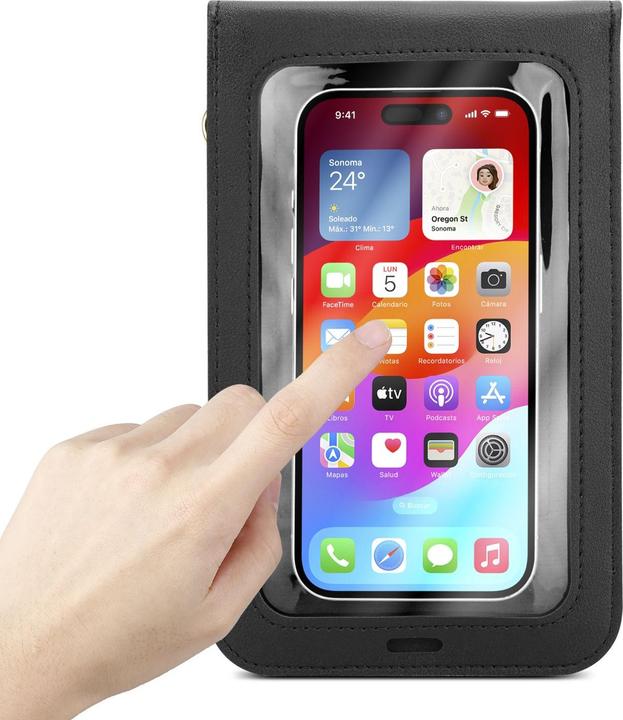 Actual product image Cadorabo Shoulder Bag Phone Case for HTC Desire 320 for Women (HTC Desire C)