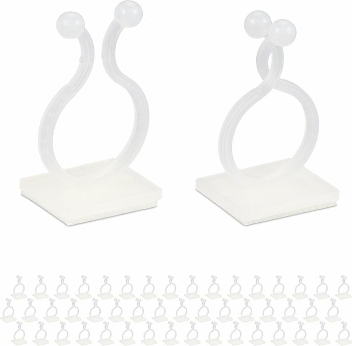 Relaxdays 240x plant clips (2.20 cm, 1.80 cm)
