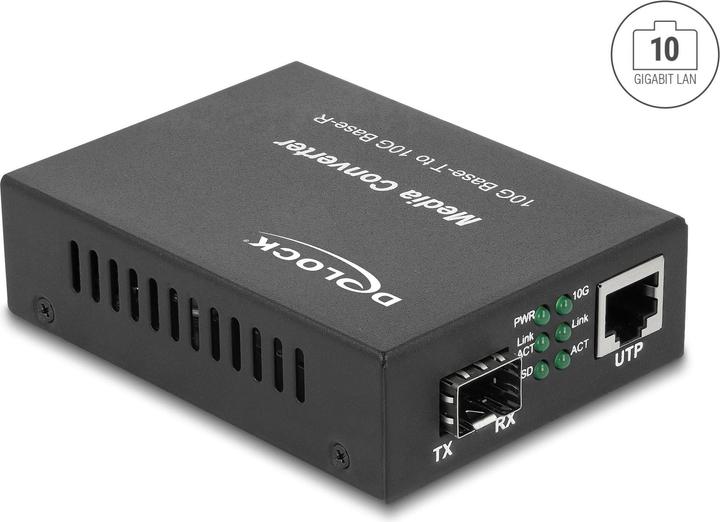 Delock Media converter 10GBase-R SFP+ to 10GBase-T RJ45 (Media converter)