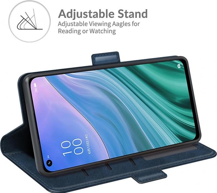 Produktbild Screenguard Oppo A54 5G CardLounge Lederhülle (Oppo A54 5G)