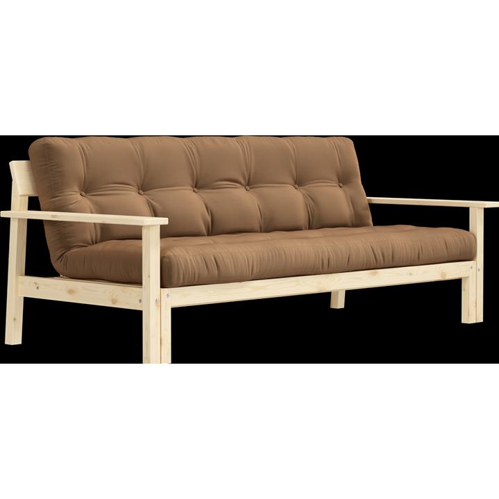 Karup Design, Sofa, Unwind Klar lackiert (Bettsofa, 3-Sitzer)