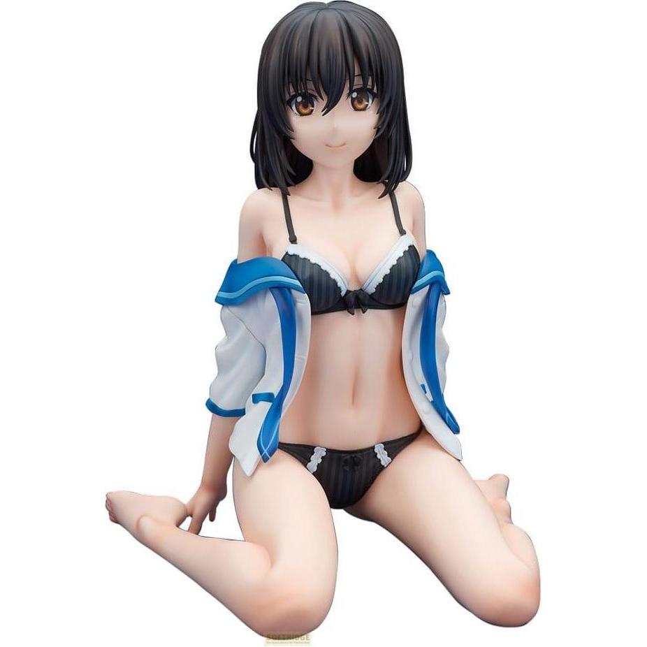 Hobby Stock Strike the Blood Final PVC Statue 1/4 Yukina Himeragi Black Lingerie Ver. 22 cm