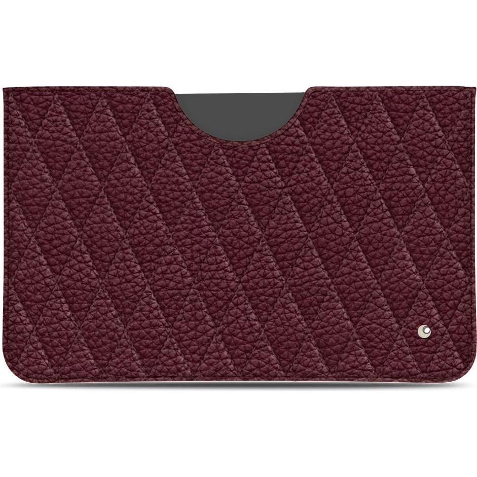 Noreve Lederschutzhülle (iPad 10.2 2019), Tablet Hülle, Violett