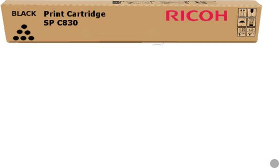 Actual product image RICOH Black - Original - Toner cartridge - for Aficio SP C830DN (FC)