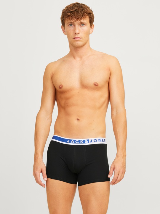 Immagine prodotto Jack & Jones Boxer Casual Stretch JACKARIM SOLID TRUNKS 12P (S, confezione da 12)