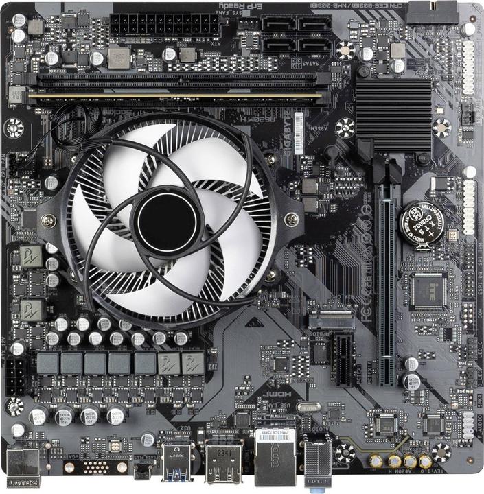 Actual product image Renkforce PC Tuning-Kit AMD Ryzen 5 8500G 5 GHz 16 GB DDR5-RAM Micro-ATX (AMD A620, Micro ATX (mATX))