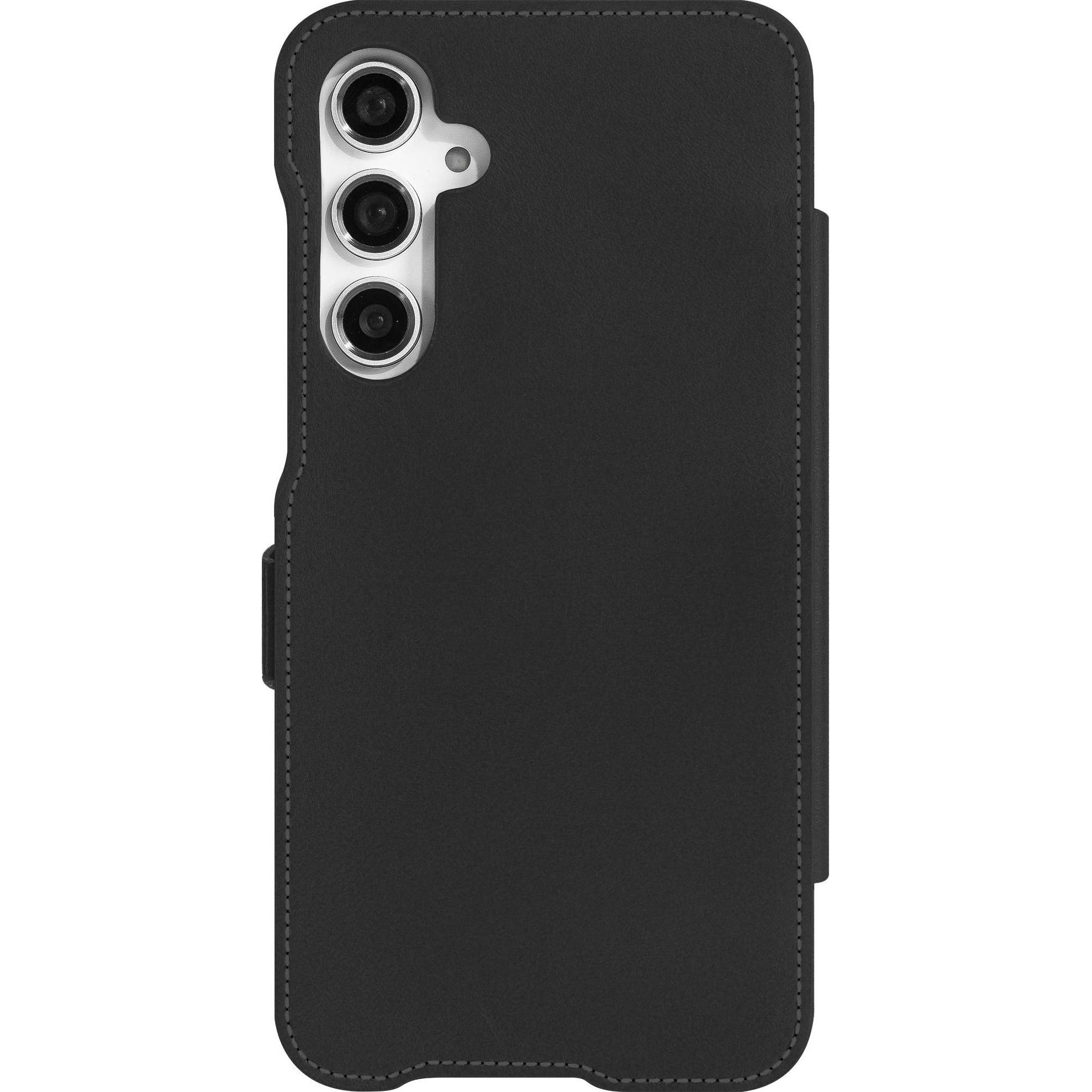 Thumbnail - Noreve Lederschutzhülle horizontal (Samsung Galaxy S23 FE), Smartphone Hülle, Schwarz