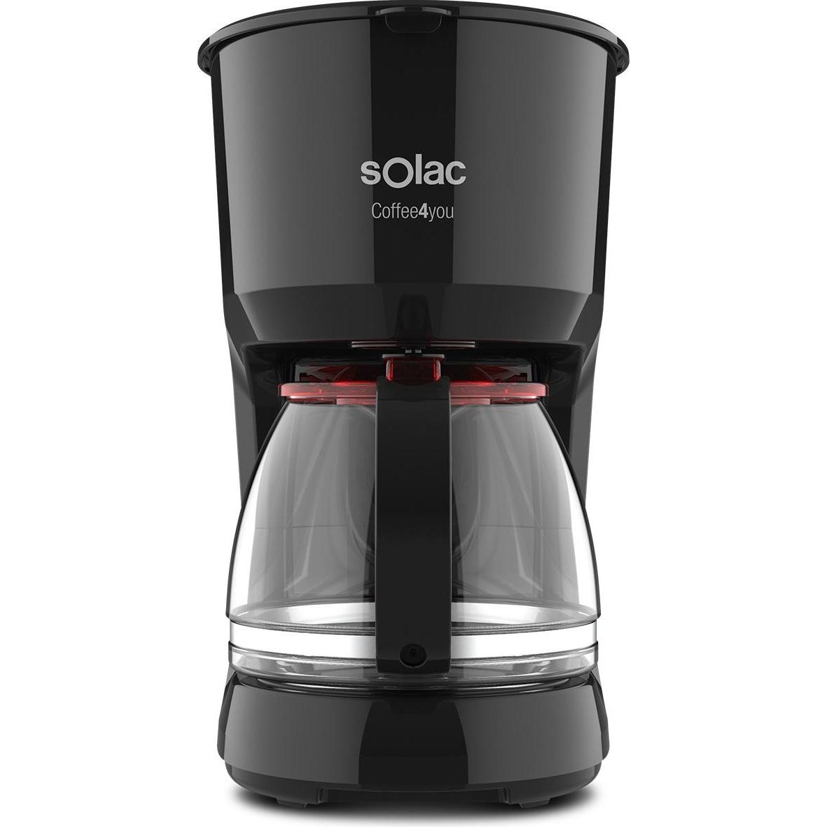 Solac Filter coffee maker CF4036, Kaffeemühle, Schwarz