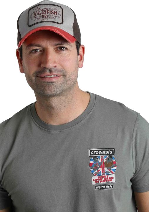 Actual product image Weird Fish Haywood Colour Block Baseball Cap (One size)