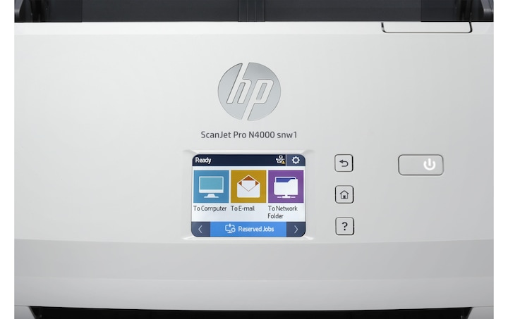 Actual product image HP ScanJet Pro N4000 snw1 (USB, LAN, WLAN)