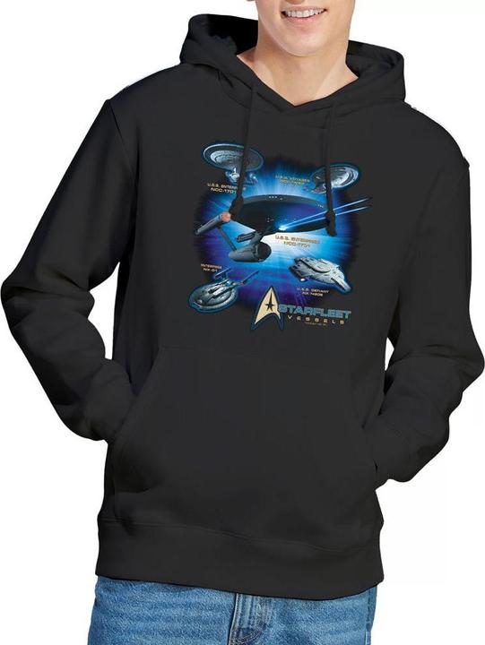 Produktbild Starfleet Vessels Kapuzenpullover (XXL)