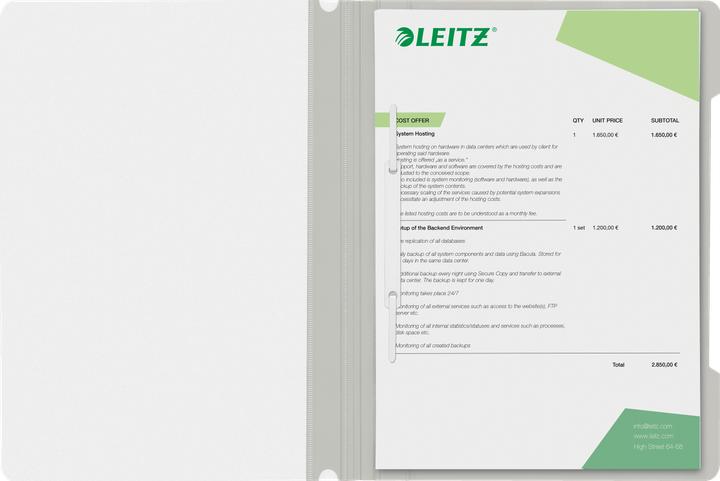 Productafbeelding Leitz Standaard plastic nietmachine (A4, 1 x)