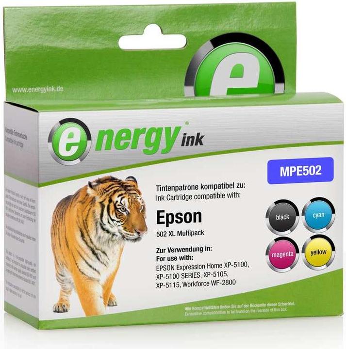 Energy ink MPE502 (BK, C, M, Y)