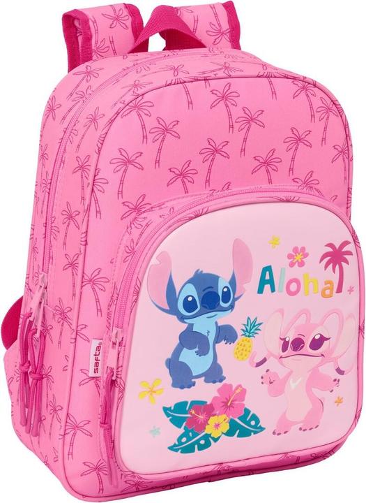 Lilo & Stitch Schulrucksack Chill Rosa Minze 26 X 34 X 11 Cm