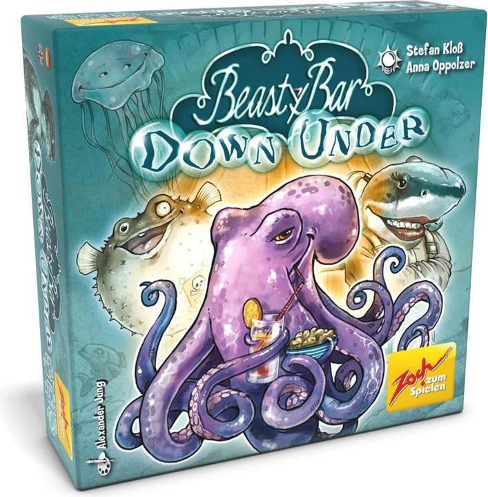 Actual product image Zoch Beasty Bar - Down Under (German, 2 - 4 Players)