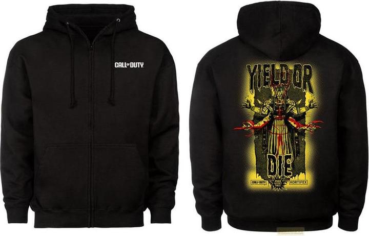 Produktbild Dpi Merchandising Call of Duty: Black Ops 6 Zipper Hoodie ""Yield Or Die"" Black (M)