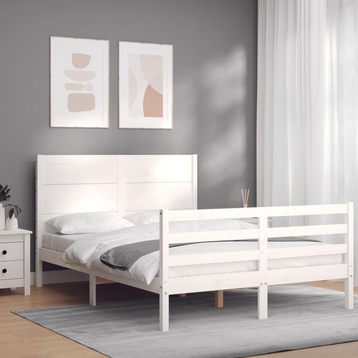 Produktbild vidaXL Bettrahmen (140 x 190 cm)
