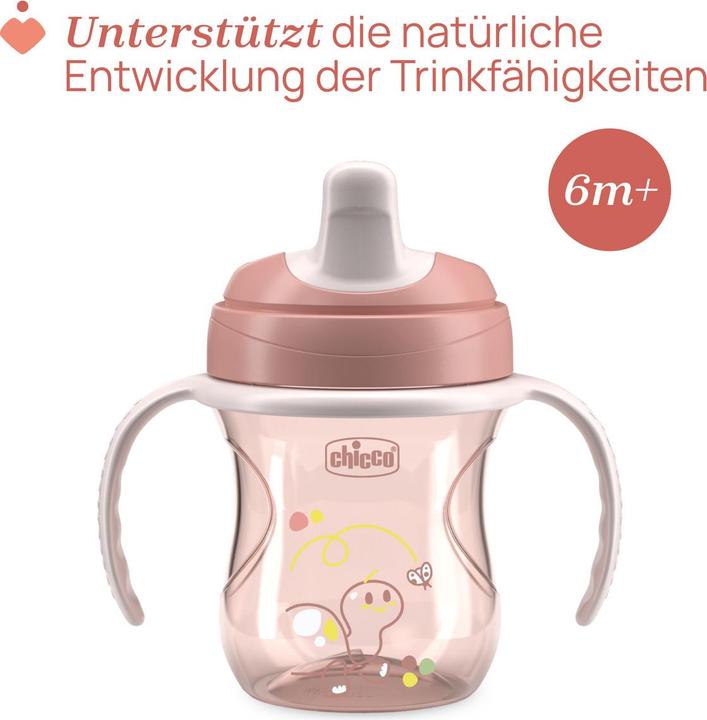 Actual product image Chicco TRAINING Cup Pink 6m+ (200 ml)