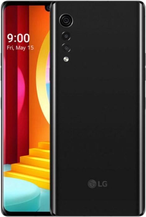 Produktbild LG Velvet (128 GB, Black, 6.80", Hybrid Dual SIM, 4G)