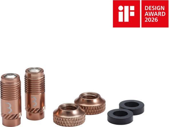 Produktbild BBB Presta CoreCap copper, 2 Stück