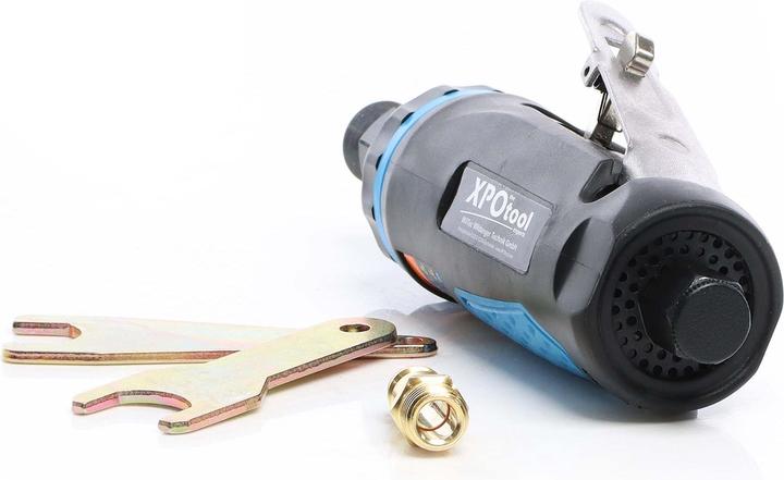 Produktbild Wiltec Druckluftschleifer Stabschleifer 168mm Multischleifer Mini Schleifgerät (Geradschleifer)