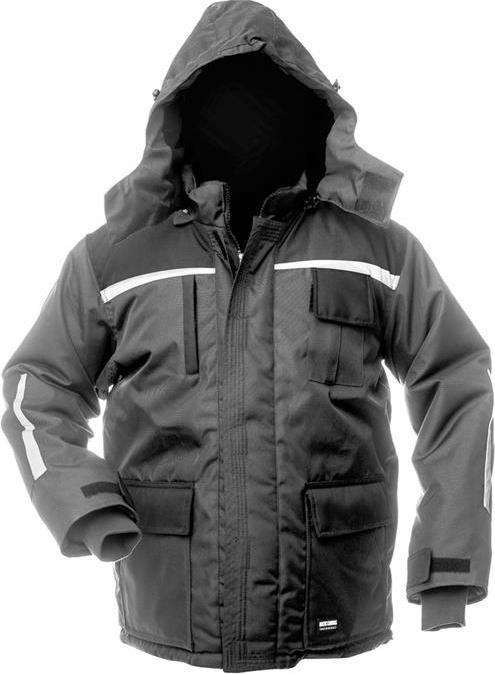 Actual product image Nenurodyta JACKET LONG ARCT GREY/BLACK FB-8924 XXL (XXL)
