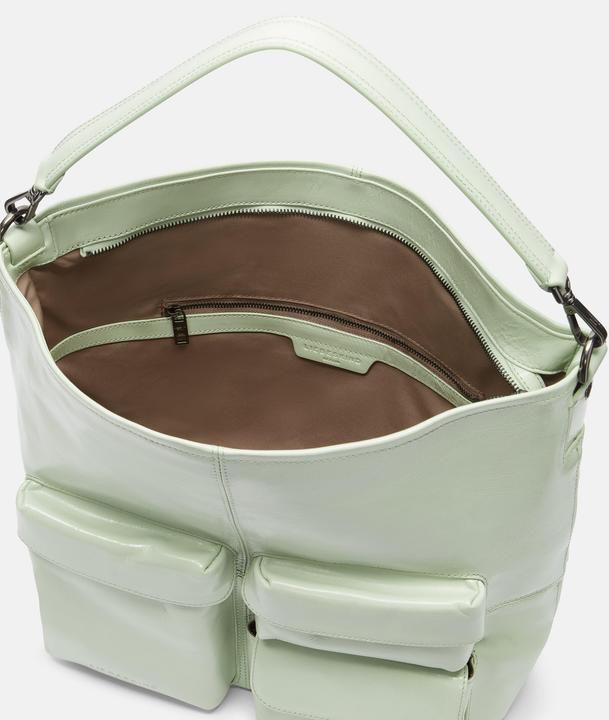 Actual product image Liebeskind Berlin Hobo Mittelgrosse Handtasche aus Leder mit glossy Finish
