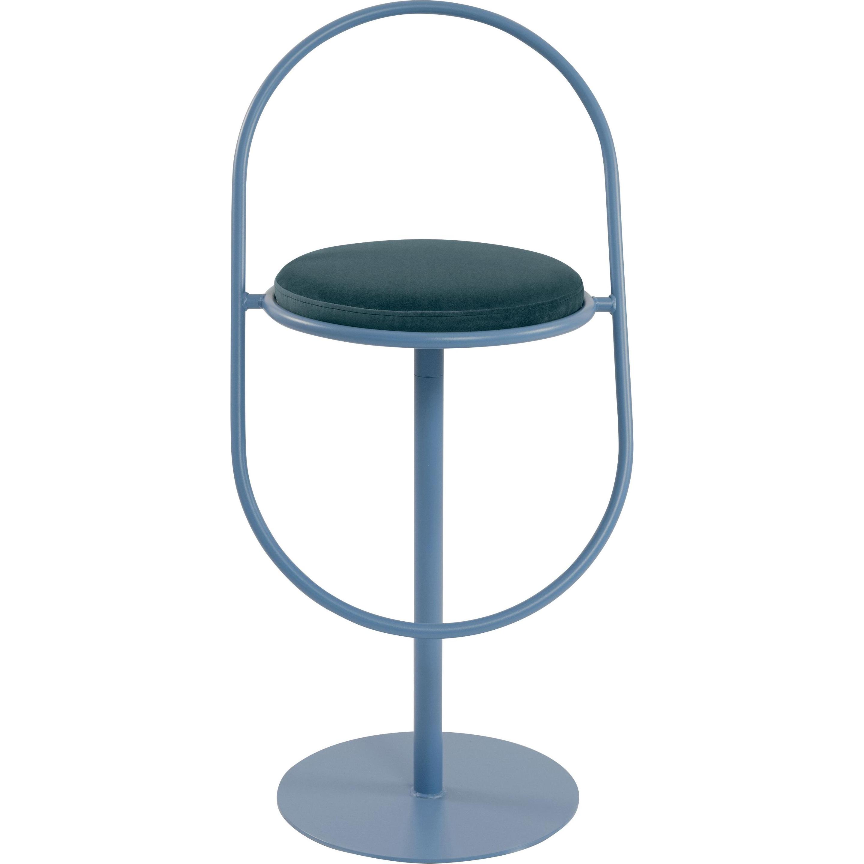 Paperflow, Sgabello da bar, Sgabello da bar SATURNE THSATV.06.06 blu