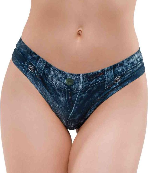 Productafbeelding Memème String "JEANS DARK". (M)