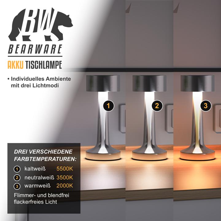 Actual product image Bearware LED table light