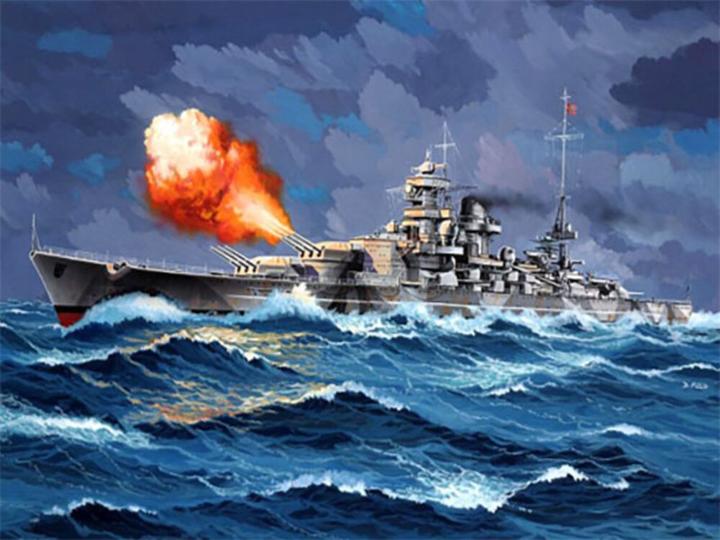 Produktbild Revell Starter Kit Battleship Gneisenau