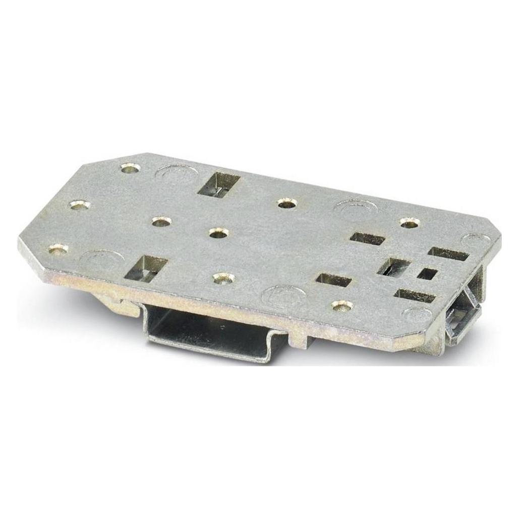 Phoenix Contact Universal DIN rail adapter, switchgear, Elektronikzubehör + Gehäuse, Grau, Silber