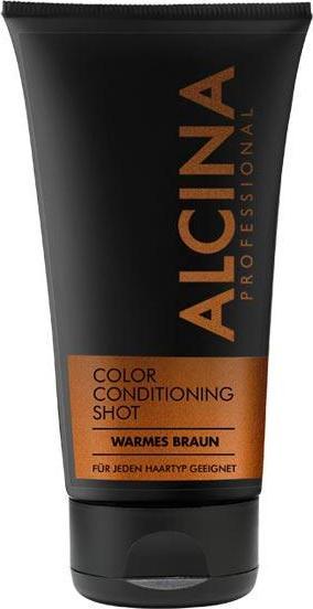 Actual product image Alcina - Colour Conditioning Shot Warm Brown - Toning Balm for Brown Hair 150ml (Warm Brown)