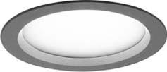 Actual product image LTS LED recessed downlight (1070 lm)