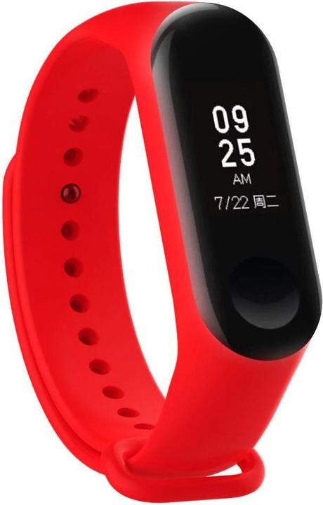 4Kom Silikonarmband für Xiaomi 5/6 - rot (Silicone)
