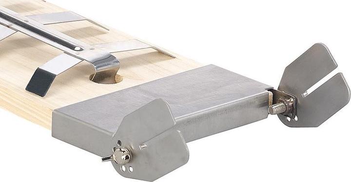 Immagine prodotto Rosenstein & Söhne Tavole di salmone alla fiamma con supporto inclinabile in acciaio inossidabile, set di 4