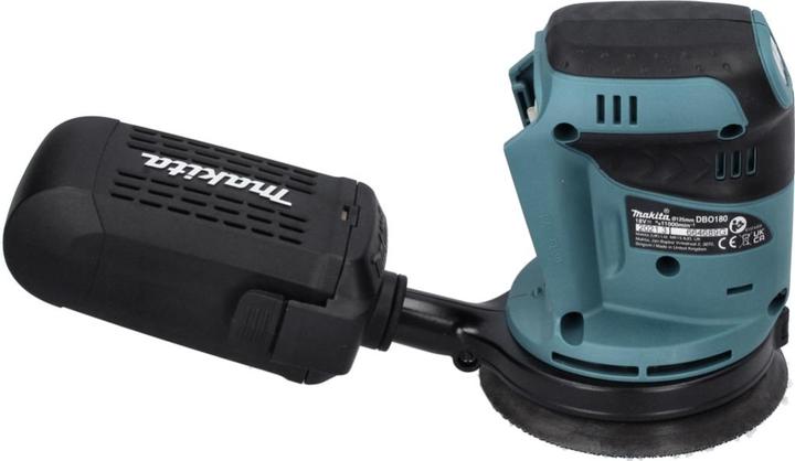 Produktbild Makita DBO 180 Z Akku Exzenterschleifer 18 V 125 mm + 50x Schleifpapier K 320 - ohne Akku, ohne Lade (Exzenterschleifer)