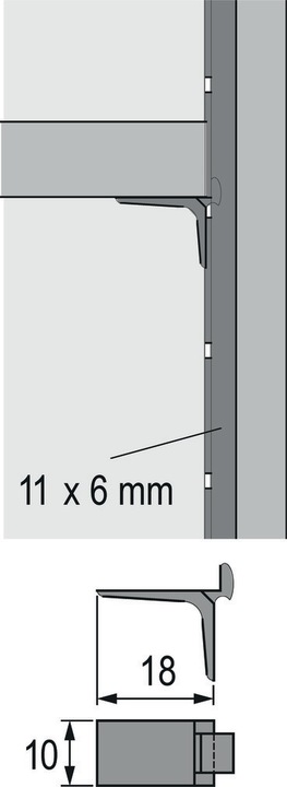 Actual product image Hettich Taquets VARI (1 pcs.)