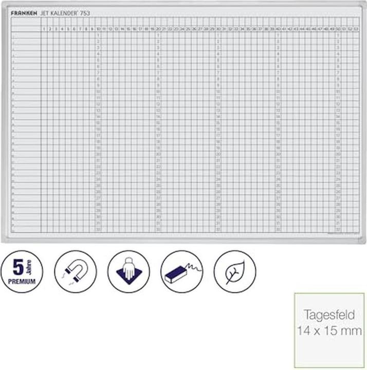 Produktbild Franken Jahresplaner (60 x 90 cm)