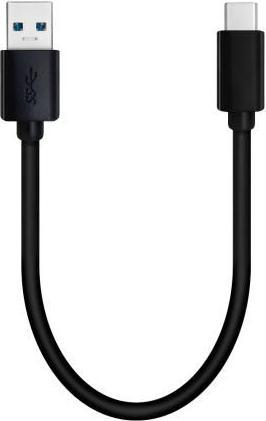 QNAP USB-Kabel USB Typ A (M) bis USB-C (M) (0.20 m, USB 3.0)