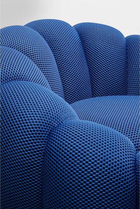 Produktbild Kare Design Drehsessel Peppo Bloom Blau