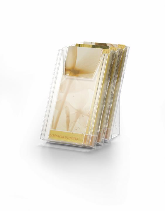 Produktbild Durable Prospektständer Combiboxx 1/3 A4 Set L (A4)