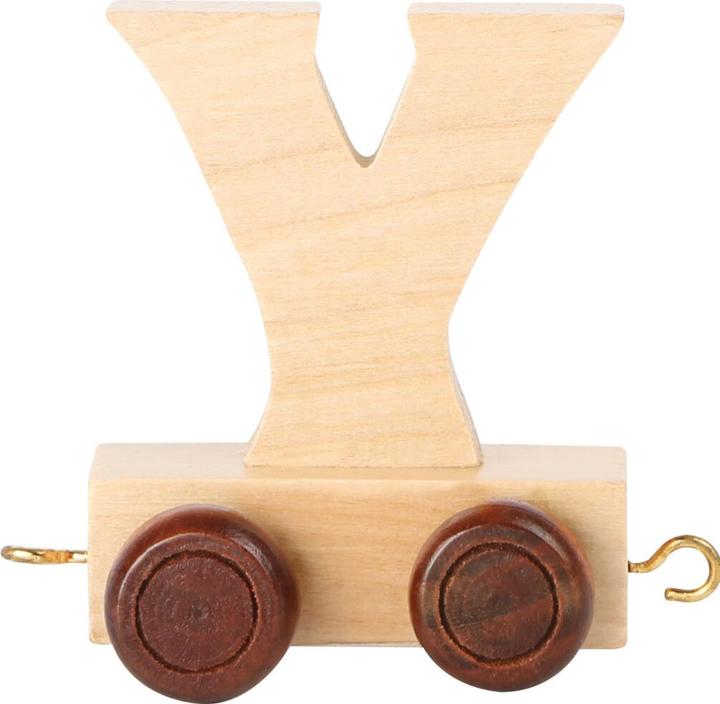Actual product image small foot Letter Y